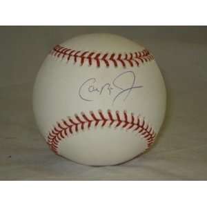 Signed Cal Ripken Jr. Ball   Autographed Baseballs  Sports 