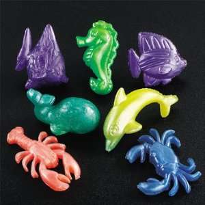  PEARLIZED SQUISHY SEA CREATURE (6 DOZEN)   BULK Toys 