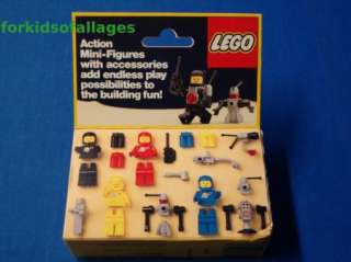 Lego Legoland Set #6702 Space Mini Figures 1986 NEW Sealed Minifigures 