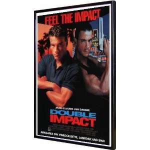  Double Impact 11x17 Framed Poster