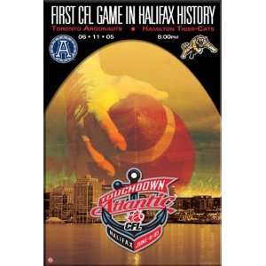  1st CFL Game in Halifax 24 x 36 Poster Plaque