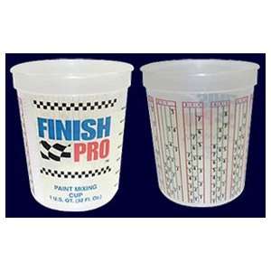  Finish Pro Quart Mixing Cups   Case of 100 / 9032 