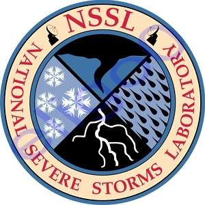 1x STICKER US National Severe Storms Laboratory NSSL  