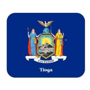  US State Flag   Tioga, New York (NY) Mouse Pad Everything 