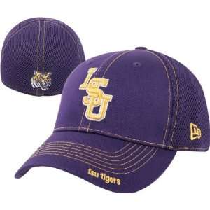  LSU Tigers 39THIRTY Purple Neo Stretch Fit Hat Sports 