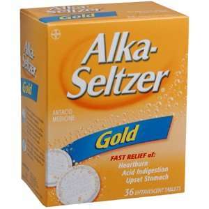  Special Pack of 5 ALKA SELTZER GOLD 36 Tablets Health 