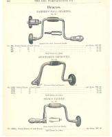 1902 Barbers Spoffords Pecks Brace Drill Catalog Ad  