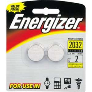   Lithium Batteries   Energizer(2 Pack) (Size 2032)