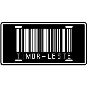  NEW  TIMOR LESTE BARCODE  LICENSE PLATE SIGN COUNTRY 