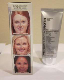   Un Wrinkle Make up Less Oil free Tinted Moisturizer SPF30 New  