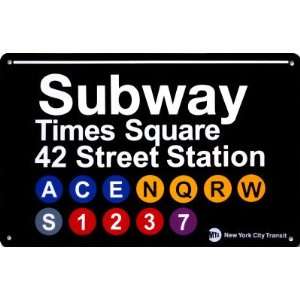 Subway Times Square 42 Street Station , 17x11 