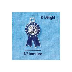 C2467 tlf   Best in Show Blue Ribbon   Silver Plated 