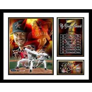   Astros  7th Cy Young  Framed Milestone Collage