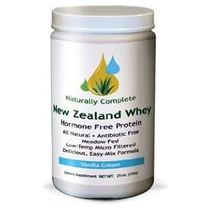 Naturally Complete New Zealand Whey All Natural Hormone Free Protein 