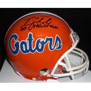  Tim Tebow Autographed Florida Gators Mini Helmet With 07 