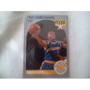  1990 91 Hoops Tim Hardaway Rc #113