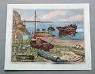 Lionel Barrymore Etching print, Point Pleasant, sailing boating actor 