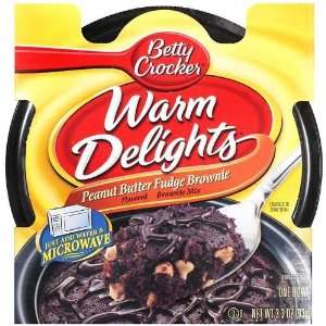 Betty Crocker Warm Delights, Peanut Butter Fudge Brownie, 1 Count 
