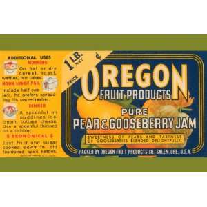  Pure Pear & Gooseberry Jam 16X24 Canvas Giclee