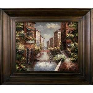  Artmasters Collection 65993 69594 Venice Bridge Framed Oil 