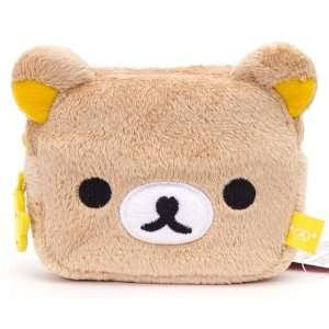  brown Rilakkuma bear plush wallet pouch Toys & Games
