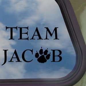  Twilight Team Jacob Black Decal Car Truck Window Sticker 