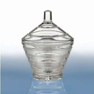 WATERFORD CRYSTAL ORIGIN COVERED BOWL 6 