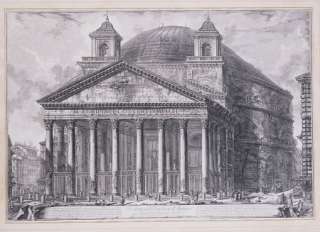 GIOVANNI BATTISTA PIRANESI Pantheon, Rome PRINT  