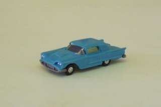 Blue Ford Thunderbird EKO 186 HO Plastic Toy Car Vehicle  