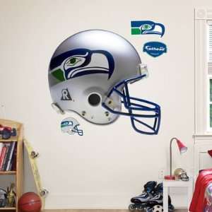  Seattle Seahawks Throwback Helmet Fathead NIB Everything 