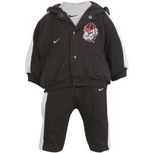   Two Tone Infant Boys Three Piece Warm Up Suit