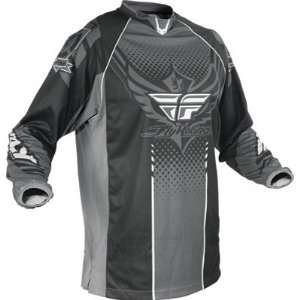  Fly Racing Patrol Motocross Jersey Black/Gray XXXL 3XL 364 