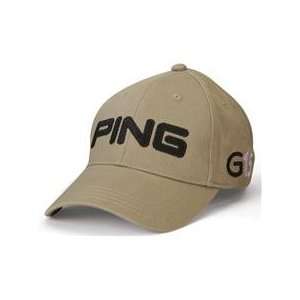 PING Tour Structured Golf Hat   Khaki   Large/XL Sports 
