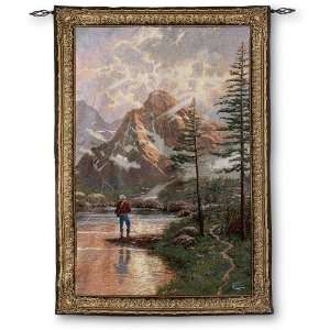  Thomas Kinkade Almost Heaven Tapestry with Rod