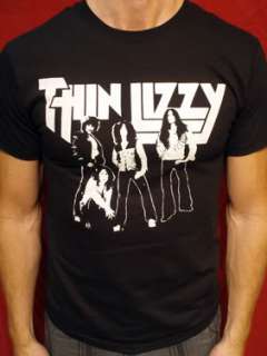 Thin Lizzy t shirt vintage style Tall & long sleeve & ladies 01  