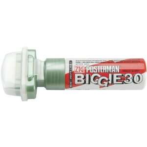  Zig 30mm Wide Posterman Biggie Tip Marker, Metallic Green 