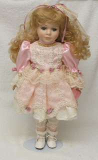   CONNOISSEUR COLLECTION NEW OLD STOCK PORCELAIN DOLL 16 MONICA  