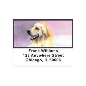  Labs In Watercolor Address Labels