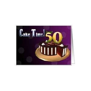  Cake meringue stripes CAKE TIME Happy 50th Birthday choco cake 