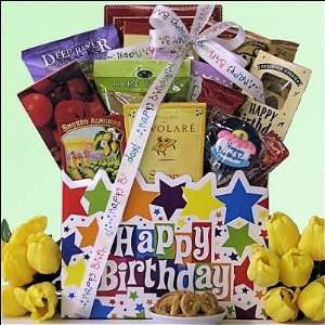 Happy Birthday Birthday Gift Basket Grocery & Gourmet Food