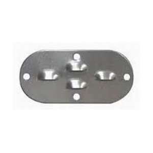 Primo Products Polished Vented Belt Drive Inspection Cover For Harley 