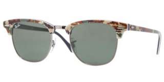 Genuine New Ray Ban RB 3016 Clubmaster Lens G 15 Gray/Green 49mm 