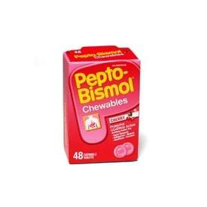  Pepto Bismol Tabs Cherry Size 48
