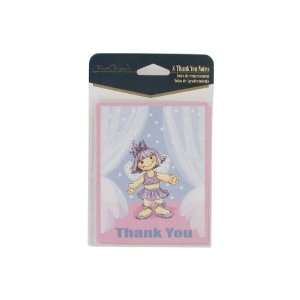 tiny dancer 8 count thank you note cards envelopes   Pack of 24 