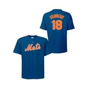com New York Mets Darryl Strawberry Cooperstown Name & Number T Shirt 