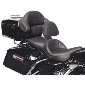   Seat with Driver Backrest and Tour Pak Backrest Pad Cover D993J