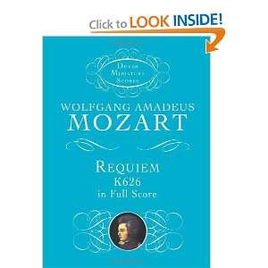  Requiem, K626, in Full Score (Dover Miniature Music Scores 