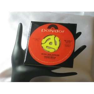  Mills 45 rpm Record Drink Coaster   Music Box Dancer