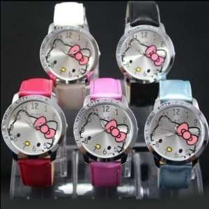 Hello Kitty Quartz Girls Ladies Wrist Watches 5pcs Pink White Black 