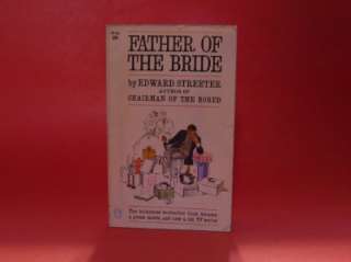 Father of the Bride by Ed Streeter Vintage Humor 1962 Softcover Good 